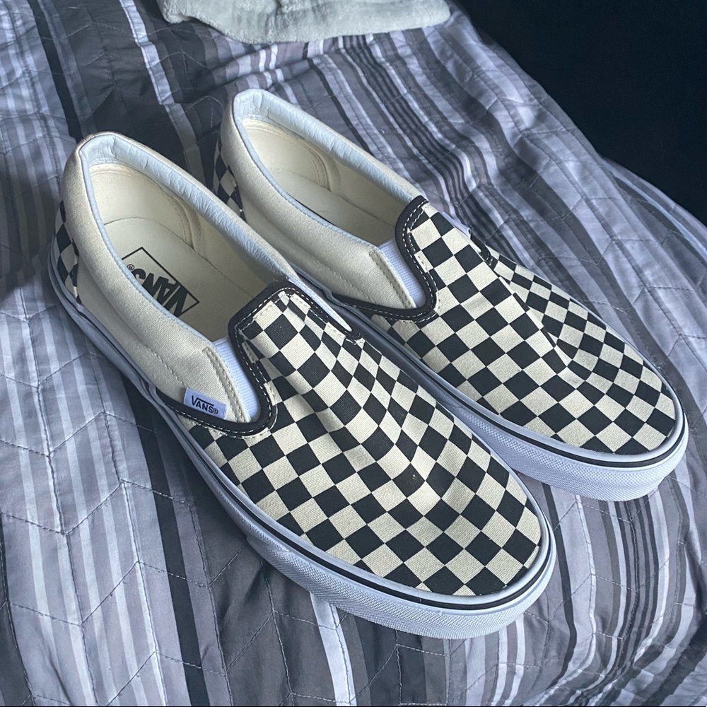 Checkered Vans
